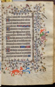 Getijden van Karel de Edele, koning van Navarra (1361-1425): fol. 112r, Tekst door Master of the Brussels Initials and Associates