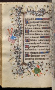 Getijden van Karel de Edele, koning van Navarra (1361-1425): fol. 117v, Tekst door Master of the Brussels Initials and Associates