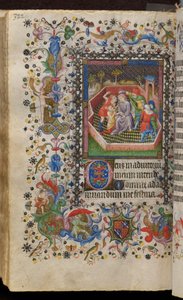 Getijden van Karel de Edele, koning van Navarra (1361-1425): fol. 161v, Bespotting van Christus