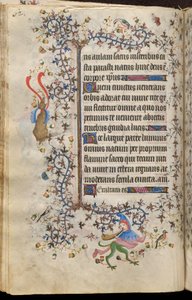 Getijden van Karel de Edele, koning van Navarra (1361-1425): fol. 31v, Tekst door Master of the Brussels Initials and Associates