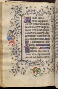 Getijden van Karel de Edele, koning van Navarra (1361-1425): fol. 43v, Tekst