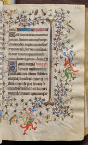 Getijden van Karel de Edele, koning van Navarra (1361-1425): fol. 51r, Tekst door Master of the Brussels Initials and Associates