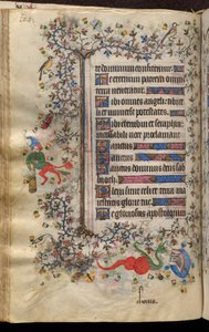 Getijden van Karel de Edele, koning van Navarra (1361-1425): fol. 52v, Tekst door Master of the Brussels Initials and Associates