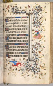 Getijdenboek van Karel de Edele, koning van Navarra 1361-1425: fol. 189r, Tekst, ca. 1405