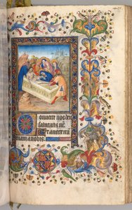Getijdenboek van Karel de Edele, Koning van Navarra 1361-1425: fol. 197r, Graflegging van Christus, ca. 1405