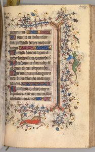 Getijdenboek van Karel de Edele, Koning van Navarra 1361-1425: fol. 229r, Tekst, c. 1405 door Master of the Brussels Initials and Associates