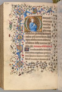 Getijdenboek van Karel de Edele, Koning van Navarra 1361-1425, fol. 291v, Tekst, ca. 1405