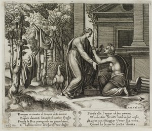 Juno Stuurt Psyche Weg