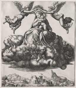 De kroning van de Maagd