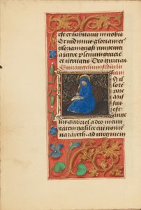 Begin I: Sint Lucas door Master of the Dresden Prayer Book