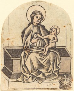 Madonna en Kind door Master of the Dutuit Mount of Olives