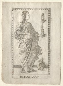 Voorzichtigheid (uit de Tarocchi, serie B: Kosmische Principes & Deugden, #35)