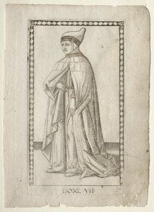 De Doge uit de Tarocchi, serie E: Condities van de Mens, #7, voor 1467