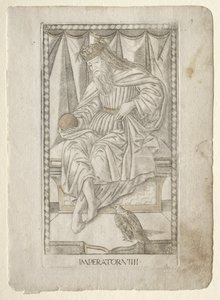De Keizer uit de Tarocchi, serie E: Condities van de Mens, #9, voor 1467