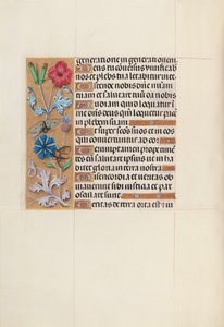 Getijdenboek van Koningin Isabella de Katholieke, Koningin van Spanje: Fol. 128v, ca. 1500 door Master of the First Prayerbook of Maximillian