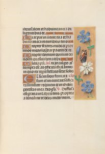 Getijdenboek van koningin Isabella de Katholieke, koningin van Spanje: Fol. 134r, c. 1500 door Master of the First Prayerbook of Maximillian