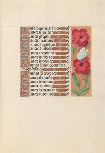 Uren van koningin Isabella de Katholieke, koningin van Spanje: Fol. 212r, ca. 1500 door Master of the First Prayerbook of Maximillian