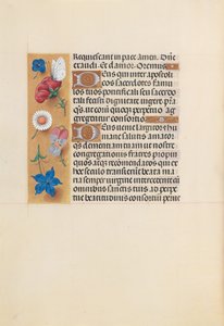 Getijdenboek van Koningin Isabella de Katholieke, Koningin van Spanje: Fol. 225v, c. 1500 door Master of the First Prayerbook of Maximillian