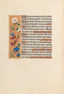 Uren van Koningin Isabella de Katholieke, Koningin van Spanje: Fol. 243v, c. 1500 door Master of the First Prayerbook of Maximillian
