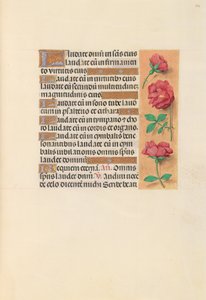 Getijdenboek van Koningin Isabella de Katholieke, Koningin van Spanje: Fol. 254r, c. 1500 door Master of the First Prayerbook of Maximillian