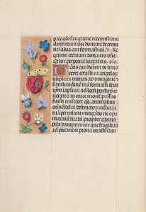 Uren van Koningin Isabella de Katholieke, Koningin van Spanje: Fol. 29v, c. 1500 door Master of the First Prayerbook of Maximillian