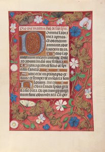 Uren van Koningin Isabella de Katholieke, Koningin van Spanje:  Fol. 32r door Master of the First Prayerbook of Maximillian