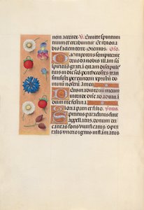 Uren van Koningin Isabella de Katholieke, Koningin van Spanje: Fol. 34v, c. 1500 door Master of the First Prayerbook of Maximillian