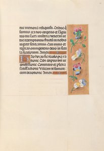 Uren van koningin Isabella de Katholieke, koningin van Spanje: Fol. 49r, ca. 1500 door Master of the First Prayerbook of Maximillian