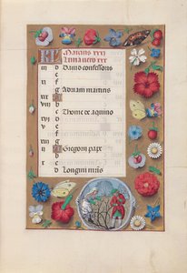 Uren van Koningin Isabella de Katholieke, Koningin van Spanje: Fol. 4r, Maart, ca. 1500