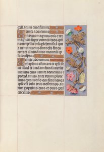 Getijdenboek van koningin Isabella de Katholieke, koningin van Spanje: Fol. 51r, ca. 1500 door Master of the First Prayerbook of Maximillian