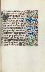 Getijdenboek (gebruik van Rouen): fol. 115r door Master of the Geneva Latini