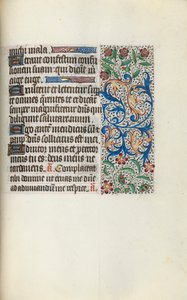 Getijdenboek (gebruik van Rouen): fol. 127r door Master of the Geneva Latini