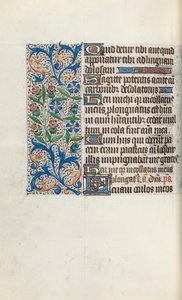 Getijdenboek Gebruik van Rouen: fol. 104v door Master of the Geneva Latini