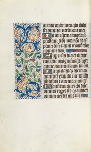 Getijdenboek Gebruik van Rouen: fol. 106r, ca. 1470 door Master of the Geneva Latini