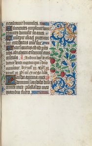 Getijdenboek Gebruik van Rouen: fol. 108r door Master of the Geneva Latini