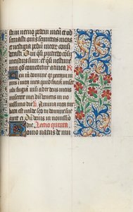 Getijdenboek Gebruik van Rouen: fol. 123r, ca. 1470 door Master of the Geneva Latini