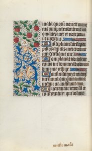 Getijdenboek Gebruik van Rouen: fol. 126v, ca. 1470 door Master of the Geneva Latini