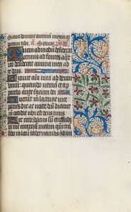 Getijdenboek Gebruik van Rouen: fol. 129r, ca. 1470