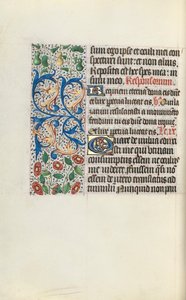 Getijdenboek Gebruik van Rouen: fol. 132v, ca. 1470 door Master of the Geneva Latini