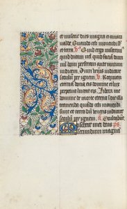 Getijdenboek Gebruik van Rouen: fol. 133v, ca. 1470 door Master of the Geneva Latini