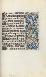 Getijdenboek Gebruik van Rouen: fol. 134r, ca. 1470 door Master of the Geneva Latini