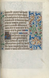 Getijdenboek Gebruik van Rouen: fol. 151r door Master of the Geneva Latini