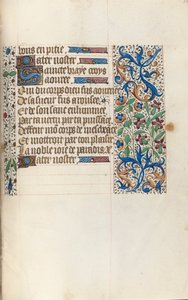 Getijdenboek Gebruik van Rouen: fol. 154r, ca. 1470 door Master of the Geneva Latini