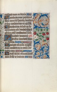 Getijdenboek Gebruik van Rouen: fol. 44r, ca. 1470 door Master of the Geneva Latini