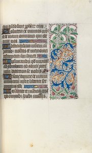 Getijdenboek Gebruik van Rouen: fol. 48r, ca. 1470 door Master of the Geneva Latini