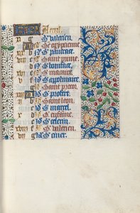 Getijdenboek Gebruik van Rouen: fol. 4r, c. 1470