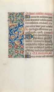 Getijdenboek Gebruik van Rouen: fol. 52v, ca. 1470 door Master of the Geneva Latini