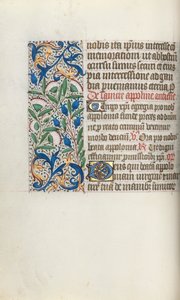 Getijdenboek Gebruik van Rouen: fol. 54v door Master of the Geneva Latini