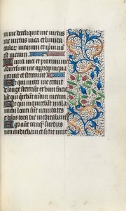 Getijdenboek Gebruik van Rouen: fol. 84r, c. 1470 door Master of the Geneva Latini