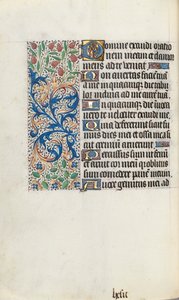 Getijdenboek Gebruik van Rouen: fol. 87v, ca. 1470